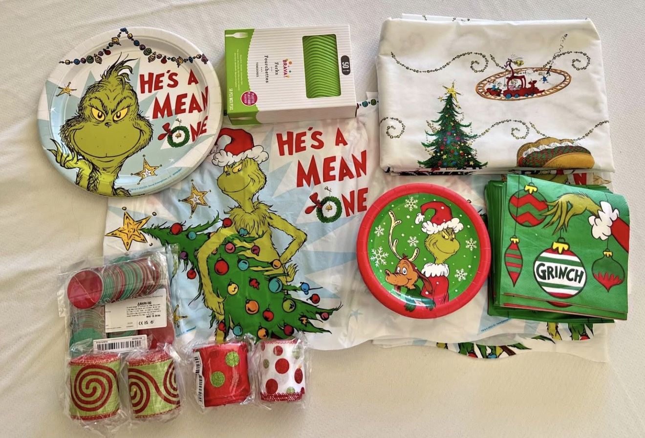 Grinch Party Supplies