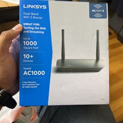 Linksys Dualband Wi-Fi 5 Router 