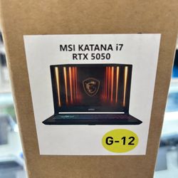 MSI katana i7 RTX5050