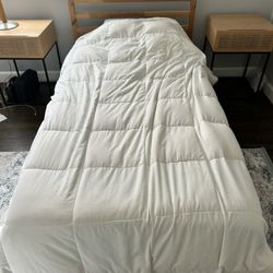 IKEA Twin Bedframe - Natural Wood