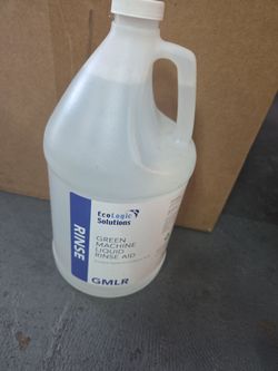Please READ ENTIRE POST Green Machine Rinse Aid