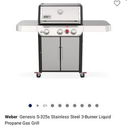 Weber Genesis S-325s Barbecue