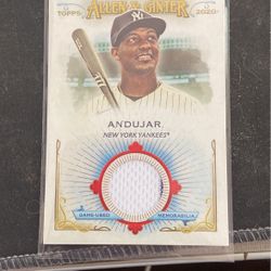 Miguel Andujar Game Used Jersey Baseball Card