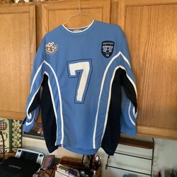 Galaxy Athletic Sport Gear Super GXY Game All Star Edition long sleeve jersey, size large, vintage jersey and hard to find 100% Polyster, beautifully 