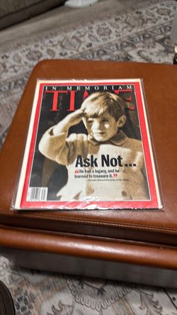 John F Kennedy JR Time Magazine 1999