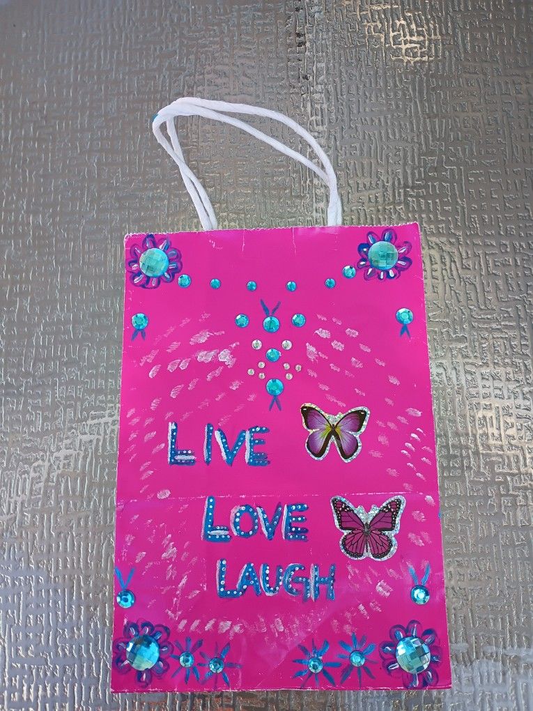 8x10 Painted Gift Bag