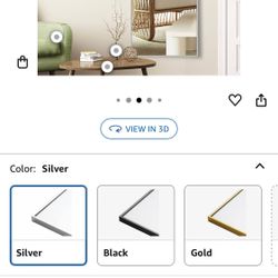 Full Length Mirror 64x21 With Stand Floor Or Wall Mounted Hanging Or Leaning 