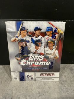 2026 Topps Chrome Logofractor Edition Baseball Box