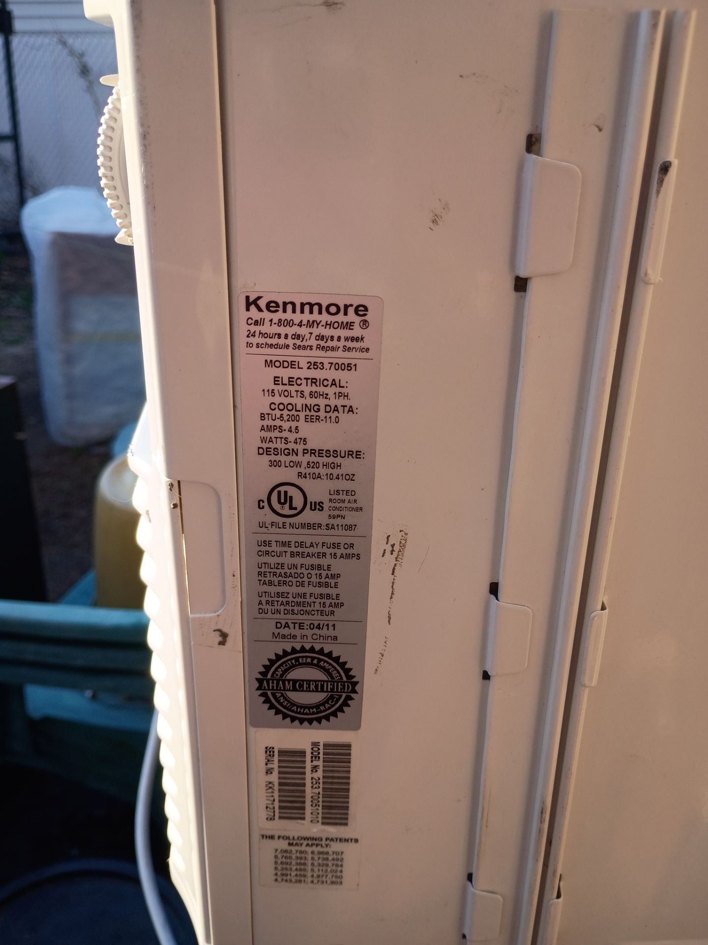 Good working Kenmore air conditioners