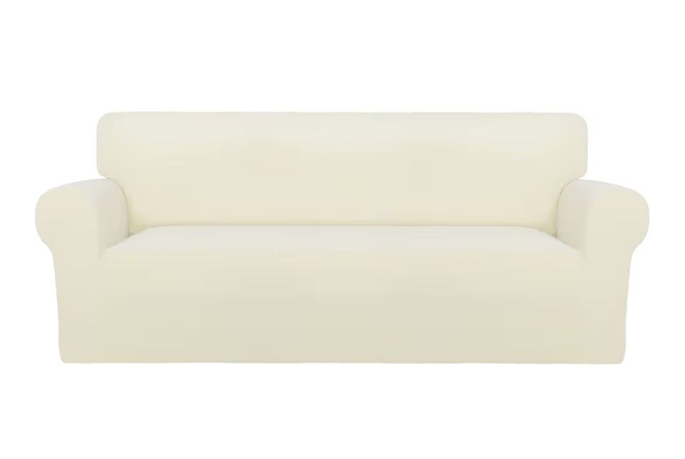 Stretch Sofa Cover Slipcover ，Couch Covers for 3 Cushion Couch Sofa