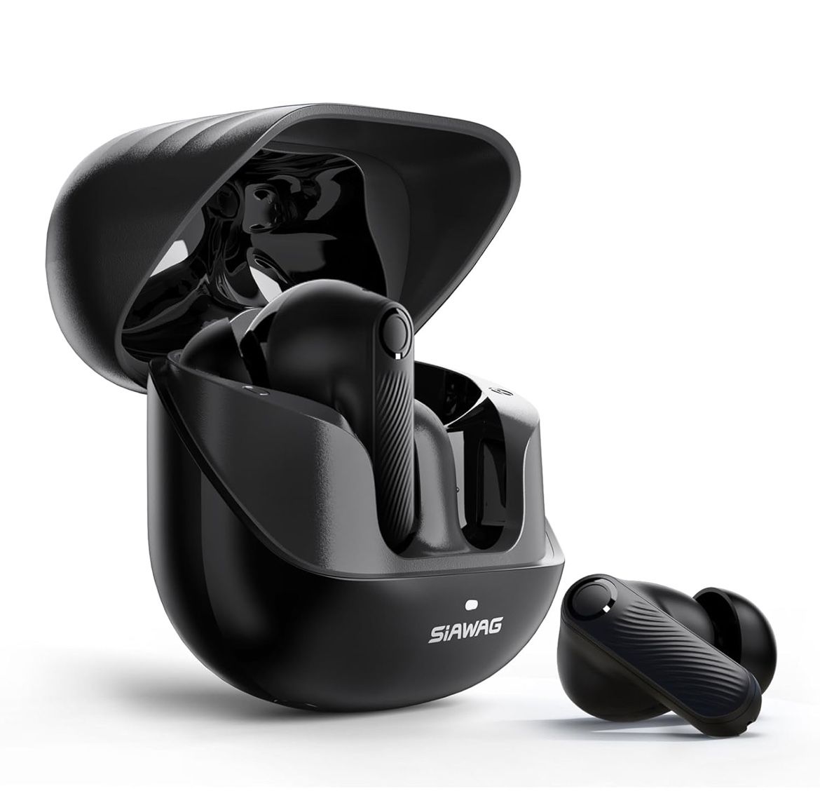 Wireless Earbuds 5.4 Bluetooth Headphones 100H Bluetooth Earbuds Active Noise Cancelling Earphones in-Ear Earbud with 4 ENC Noise Cancelling Mic IP5 W