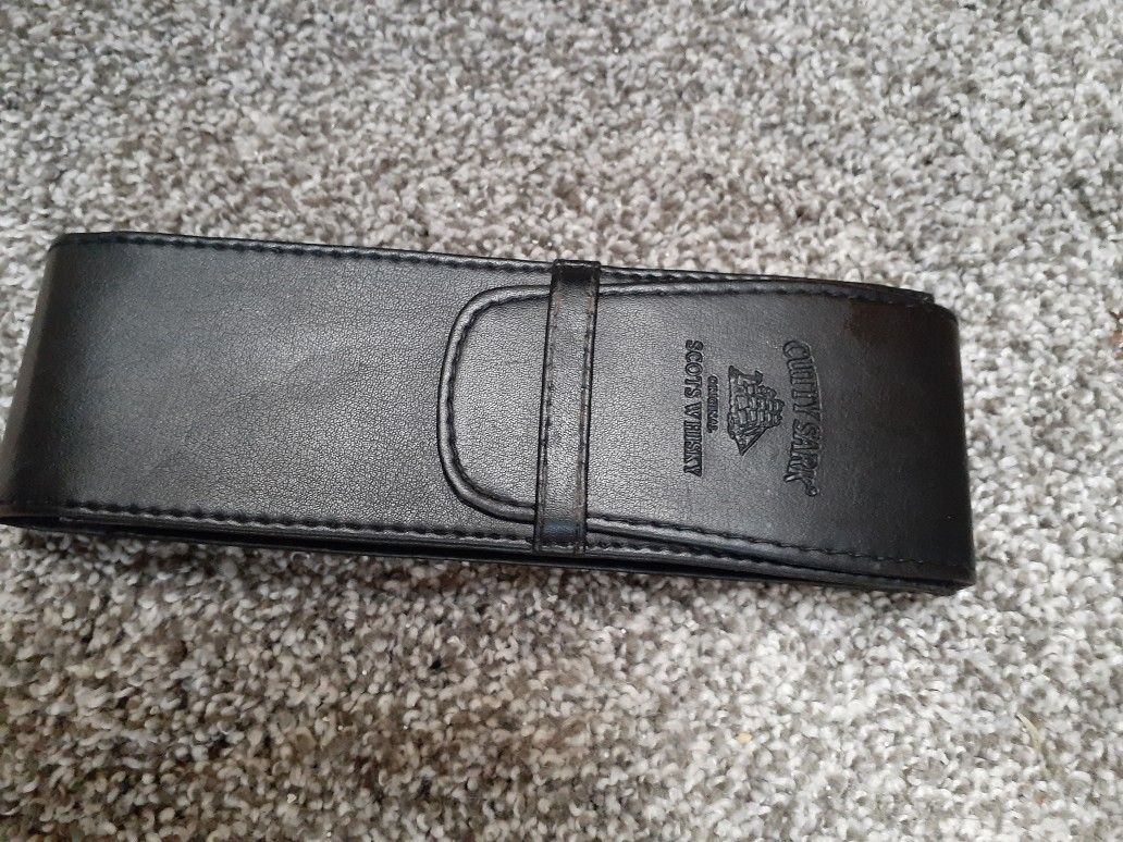Flask & Cigar holder