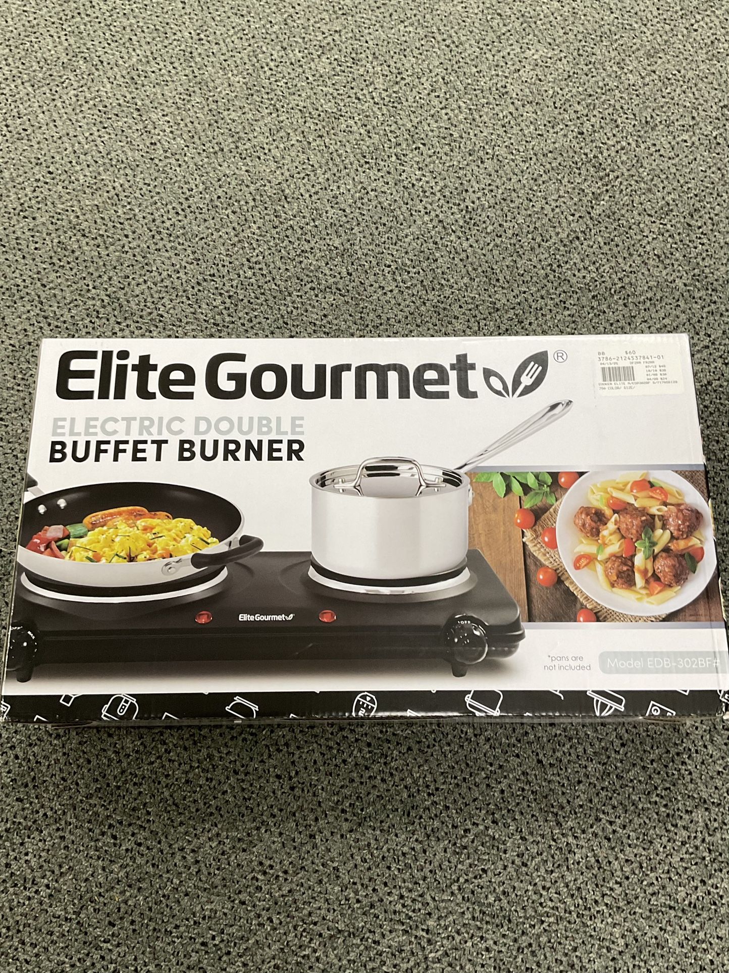 Elite Gourmet Electric Buffet Burner