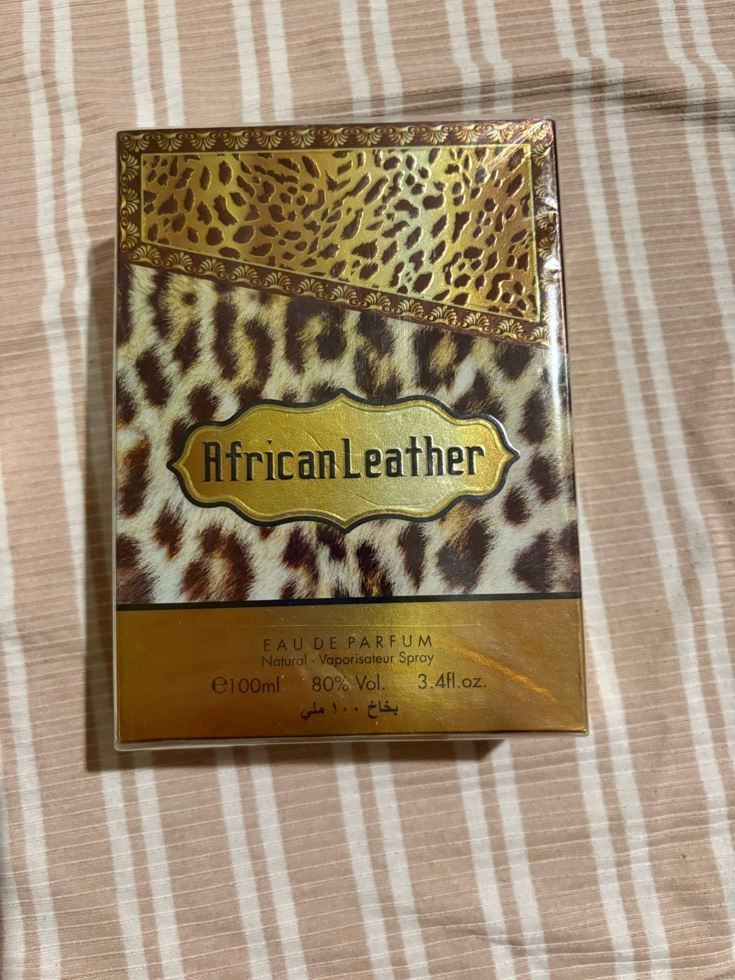 African Leather Cologne 3.4 Fl Oz