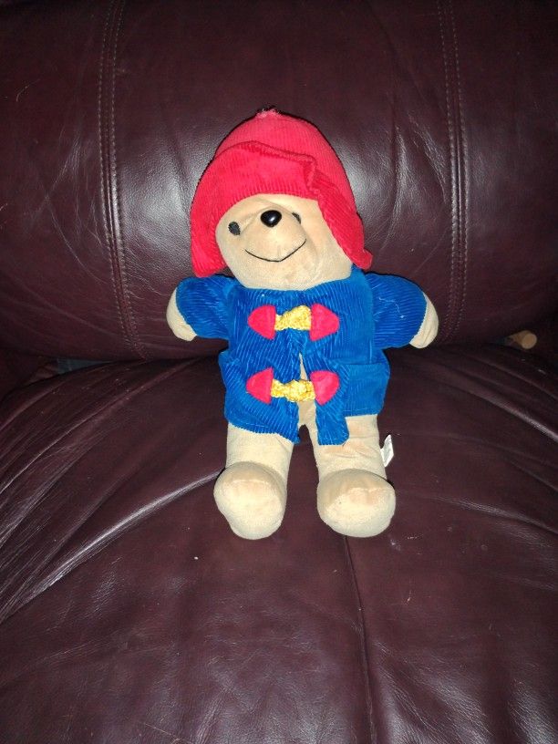 Vintage Paddington Plush Bear Mint Condition