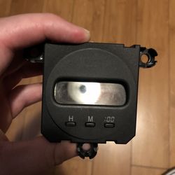 Toyota Supra Digital Clock