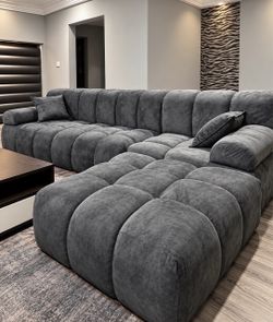GREY BUBBLE SECTIONAL 😍😍🛋️😍😍