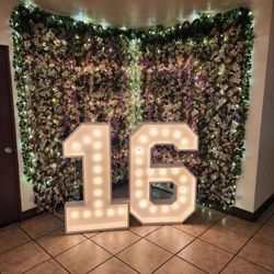 Marquee Numbers 