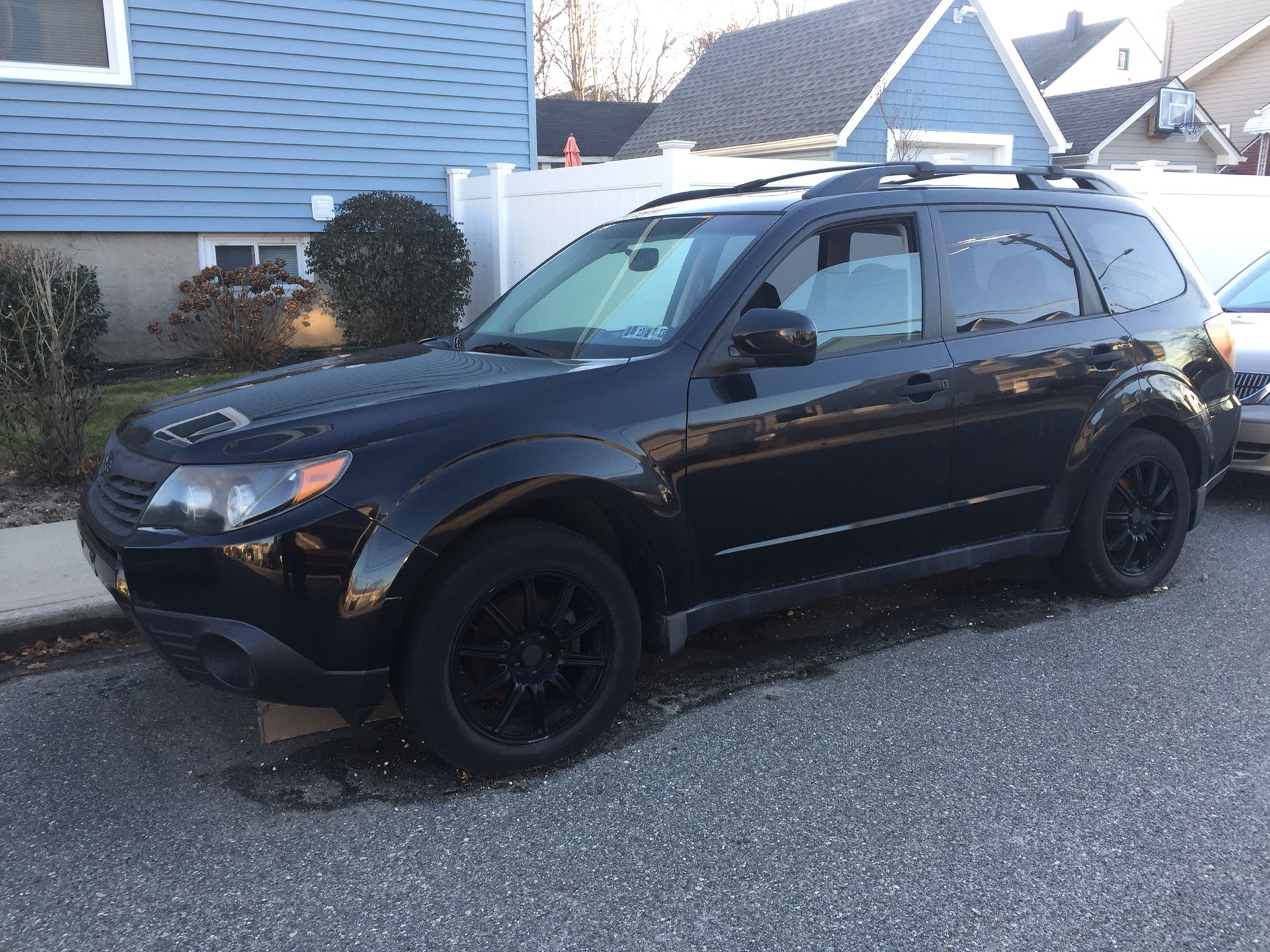 2009 Subaru Forester Sport 73k OEM STI BBS wheels all Black