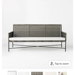 (New In Box) Wicker Patio Bench