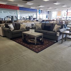 Agleno Sofa and Loveseat Set