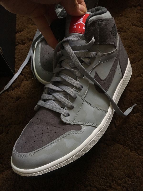 Jordan 1 Retro High âCamo 3M Wolf Greyâ (SIZE 11) for Sale in San Diego, CA - OfferUp
