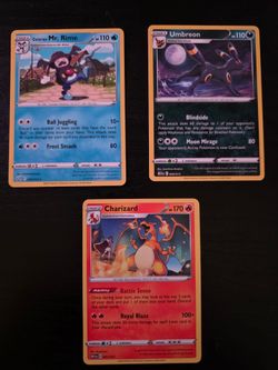 3 pokemon cards