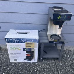 Bloomfield Eco-Brewer coffee machine.