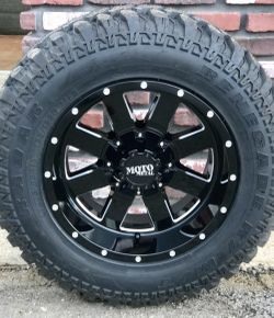 Tacoma Wrangler Yukon Tahoe Titan Wheels Off Road Rims Silverado Tundra Ram F-150 
