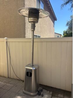 Outside propane heater