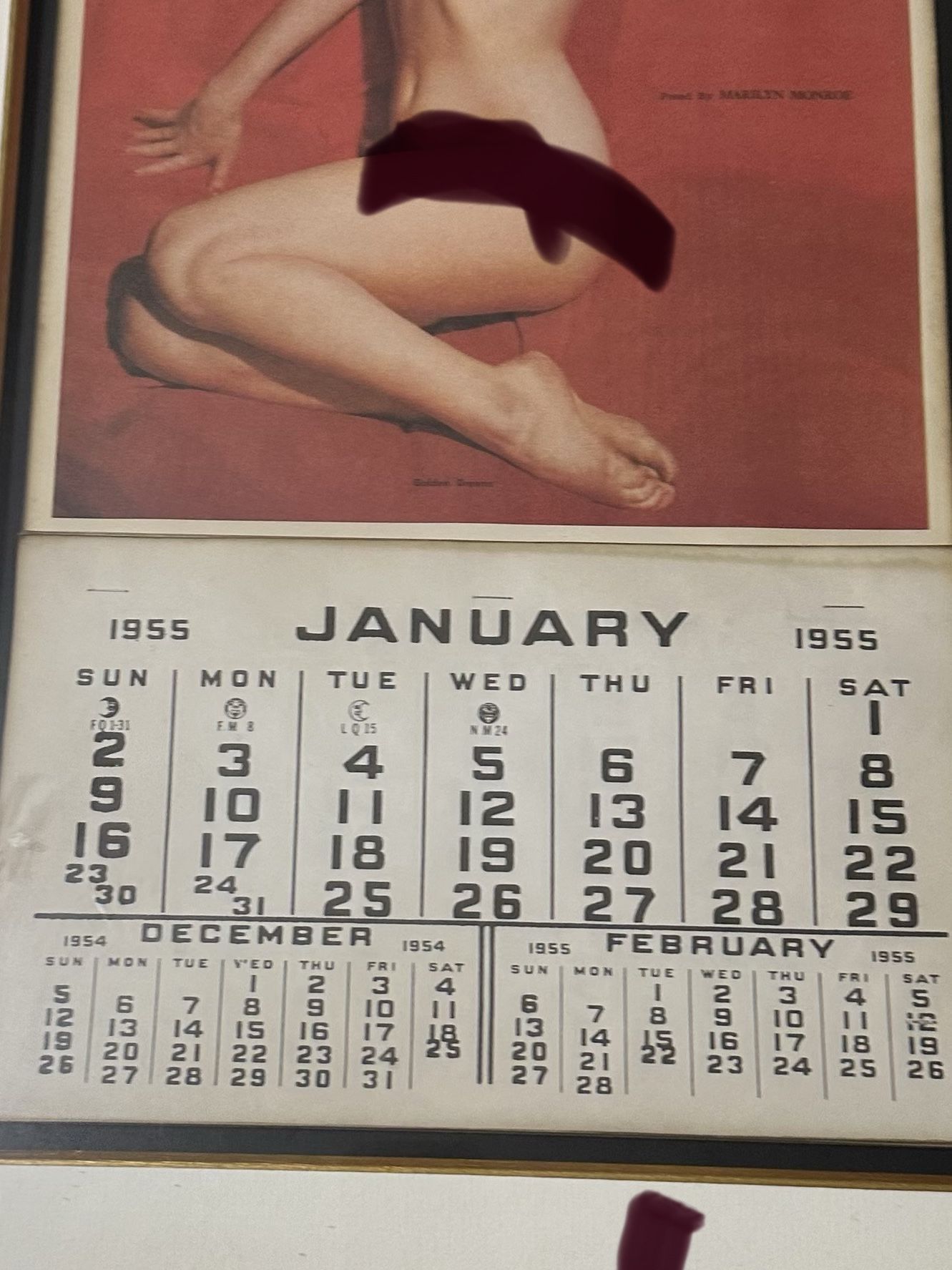 Marilyn Monroe Calendar