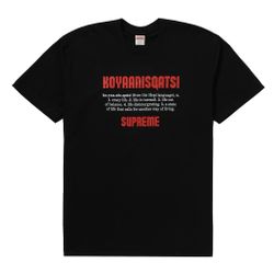 SUPREME KOYAANISQATSI TEE SIZE LARGE 