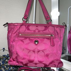Pink Vintage Y2K Coach Bag