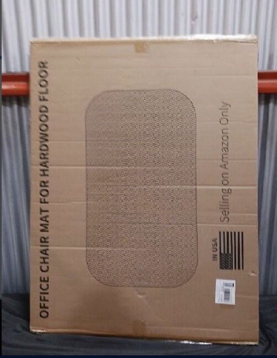 Jonvo Office Chair Mat for Hardwood Floors