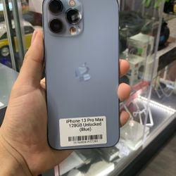 iPhone 13 Pro Max 128GB Unlocked Also We Finance Phone  Ask Me How $50 Down