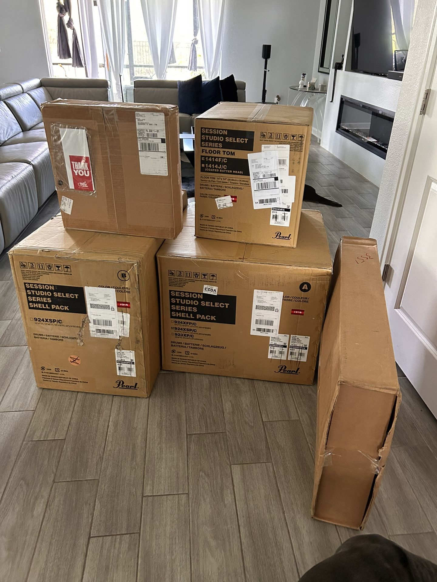 New In Box Drum Set