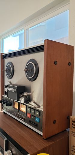 VINTAGE teac reel-to-reel tape recorder model A- 2300sr