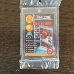 One Touch Ultra Pro Holds 75 Pt Sport Cards