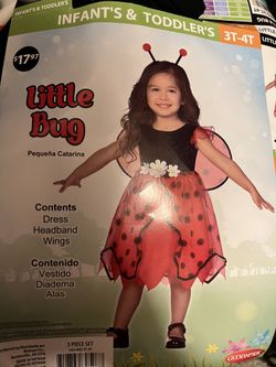 Lady Bug Costume  New