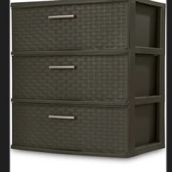 Three Drawer Plastic 