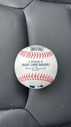 Brand New Rawlings Official MLB Baseball W/Logan Gilbert Signature