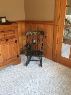 Children’s vintage rocking chair