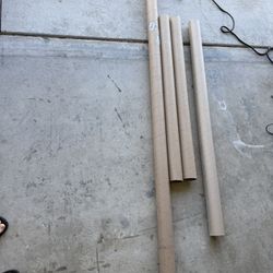 FREE Cardboard Tube Rolls 3” Diameter 