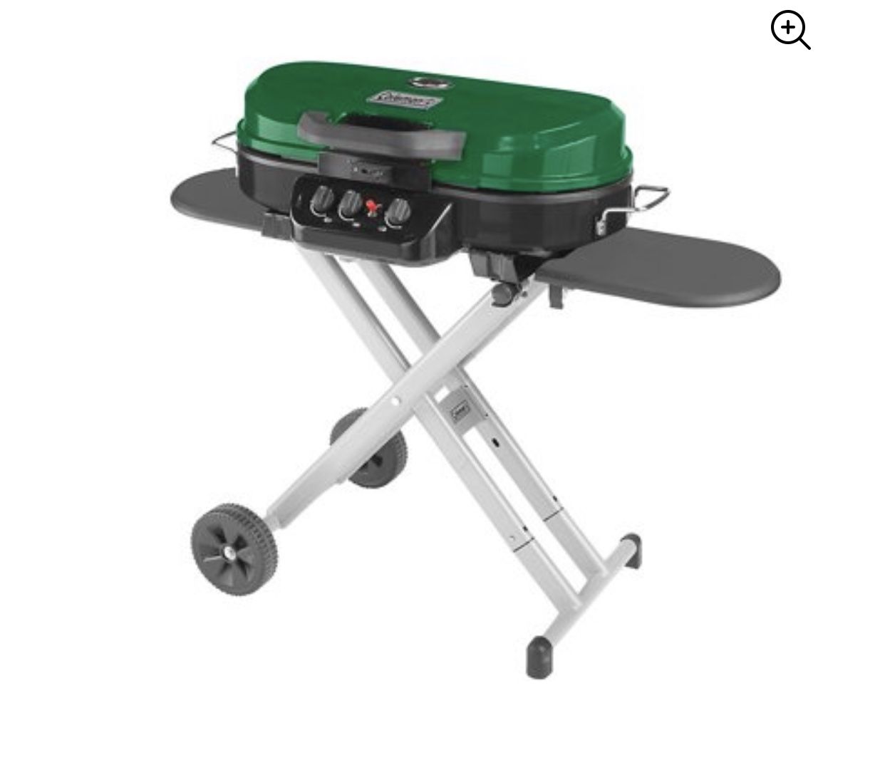 Coleman® RoadTrip 285 Portable Stand-Up Propane Grill, Green