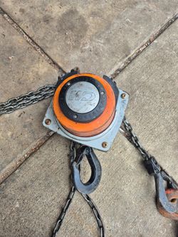 Hoist chain fall