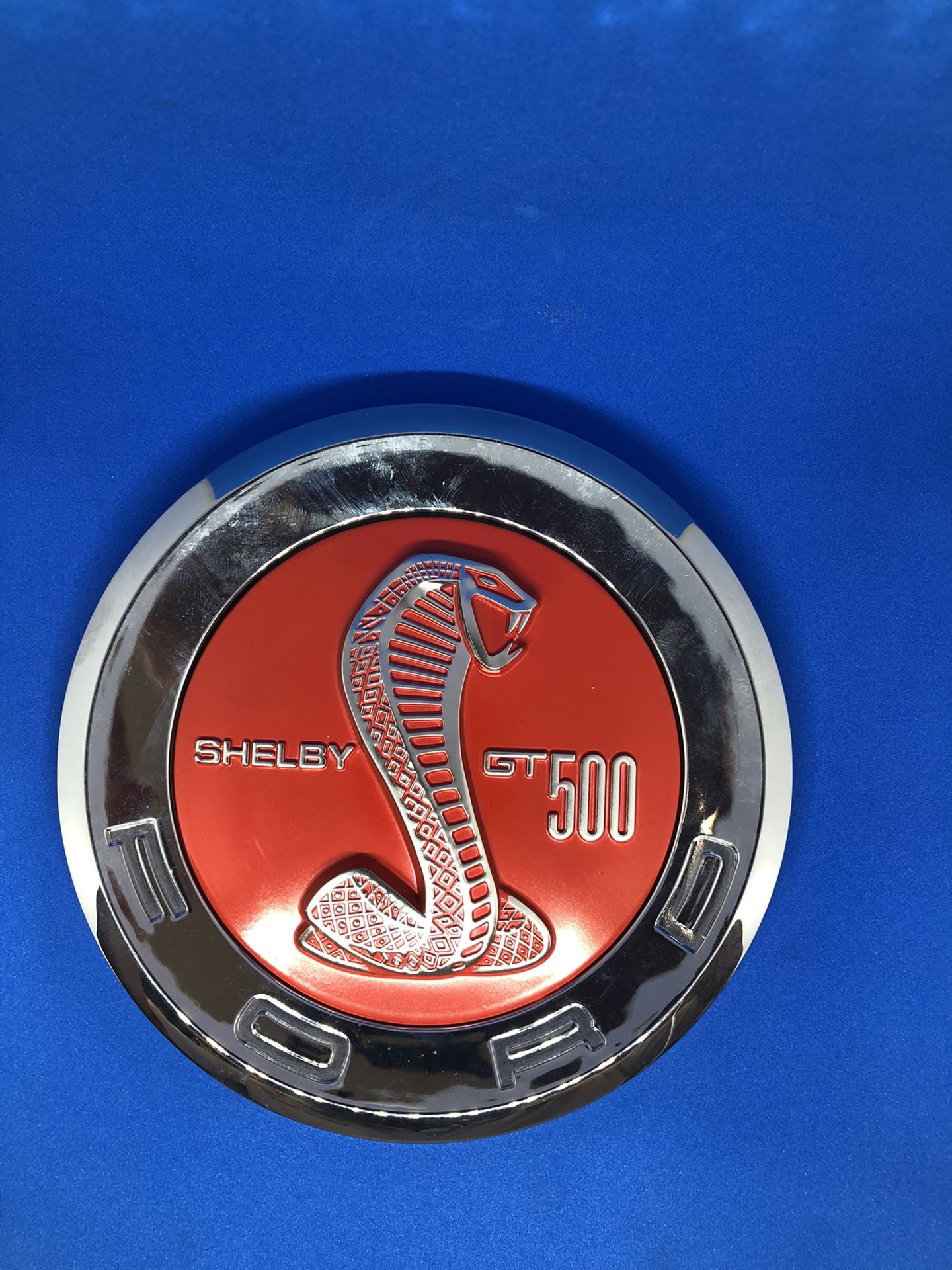 Ford Mustang Shelby GT 500 logo imblem