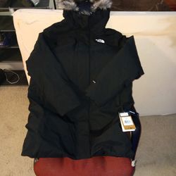 The North Face Black Parka Foxx Fur
