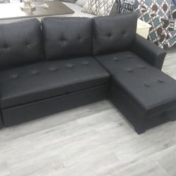 Black Sectional Sofa