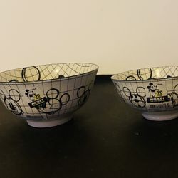 Disney Mickey sketch Book Bowl