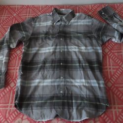 Brooks Brothers thom browne Black Fleece Plaid Casual Button Down Shirt - BB5